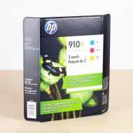 OEM HP 910XL HY Color Ink Cartridge 3-Pack 3YM86BN