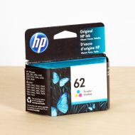 HP Original 62 Tri-Color Ink Cartridge, C2P06AN