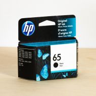HP Original 65 Black Ink Cartridge, N9K02AN