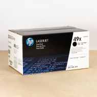 Original Q5949XD High-Yield Black Toner Dual Pack, HP 49X