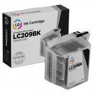 Brother Compatible LC209BK Super HY Black Ink Cartridge