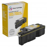 Comp. Yellow Toner for Dell 1250c /  1350cnw (WM2JC)