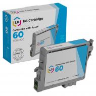 Remanufactured 60 Cyan Ink for Epson