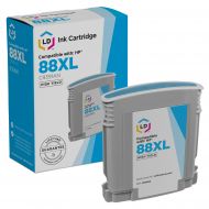 LD Remanufactured HY Cyan Ink Cartridge for HP 88XL (C9391AN)