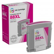 LD Remanufactured HY Magenta Ink Cartridge for HP 88XL (C9392AN)