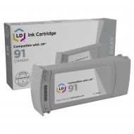 LD Remanufactured Light Gray Ink Cartridge for HP 91 (C9466A)