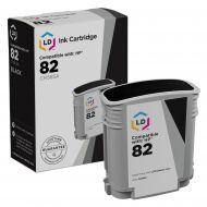 LD Remanufactured HP 82 Black Ink Cartridge (CH565A)