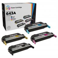 LD Remanufactured Toners for HP 643A Cartridges (Bk, C, M, Y)