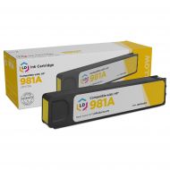 LD Remanufactured Yellow Ink Cartridge for HP 981A (J3M70A)