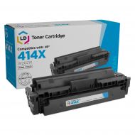 Compatible HP 414X Cyan High Yield Toner Cartridge W2021X