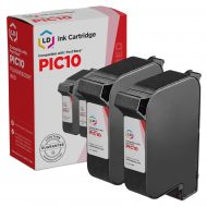 Remanufactured PostBase PIC10 Fluorescent Red FP Inkjet Cartridge 2 Pack