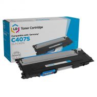 Compatible Replacement CLT-C407S Cyan Toner for Samsung