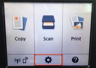 Canon Printer Display